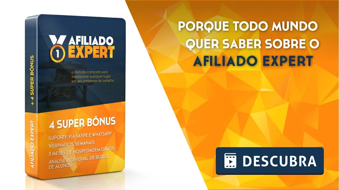 Capa de Download Afiliado Expert: Curso Completo para Negócios Online Lucrativos