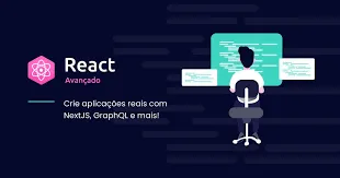 Capa de React Avançado NextJS GraphQL Download: Baixe o Curso Completo