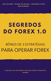 Capa de CURSOS Segredos Forex: Download Completo e Estratégias Lucrativas