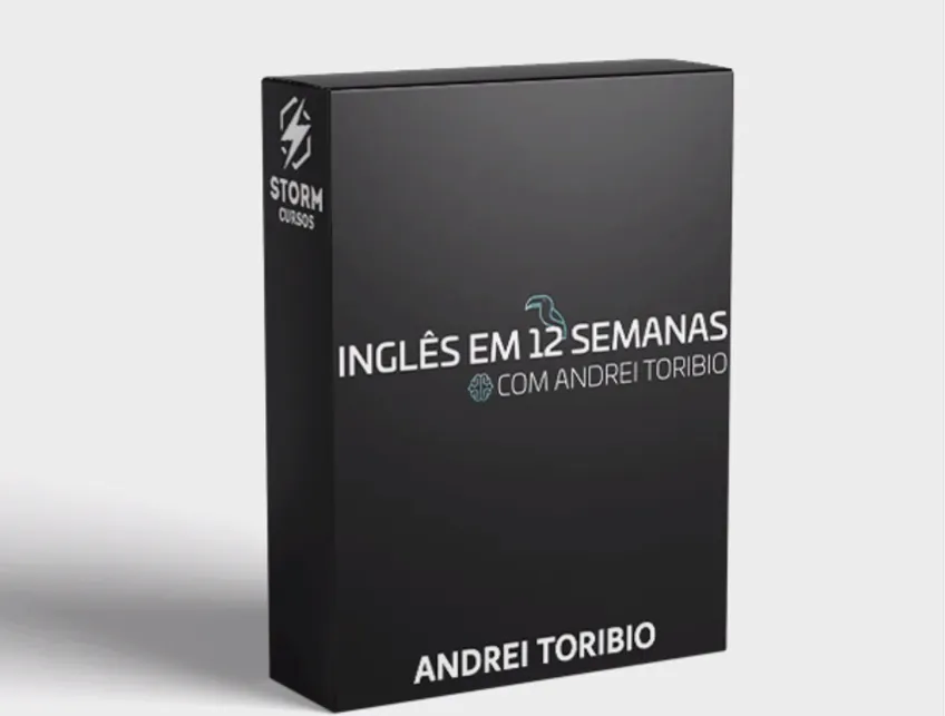 Capa de Inglês em 12 Semanas Andrei Toribio: Download Rápido!
