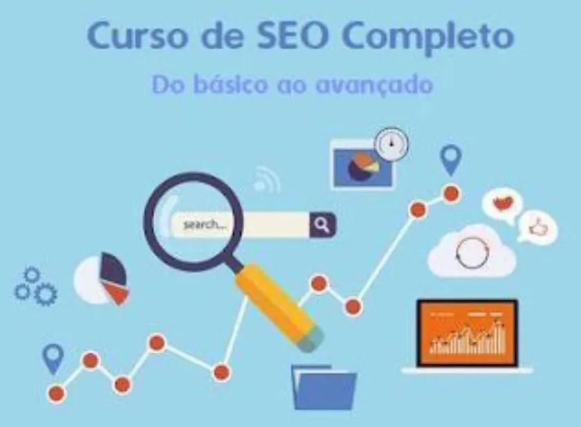 Capa de Baixar Curso SEO Completo: Domine Otimização do Zero