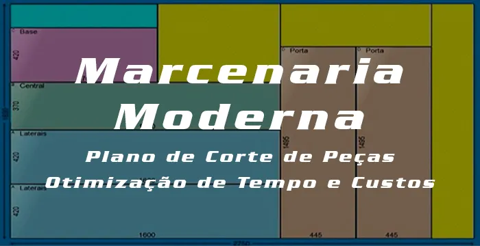 Capa de Baixar Plano de Corte Marcenaria Moderna: Curso Completo PDF