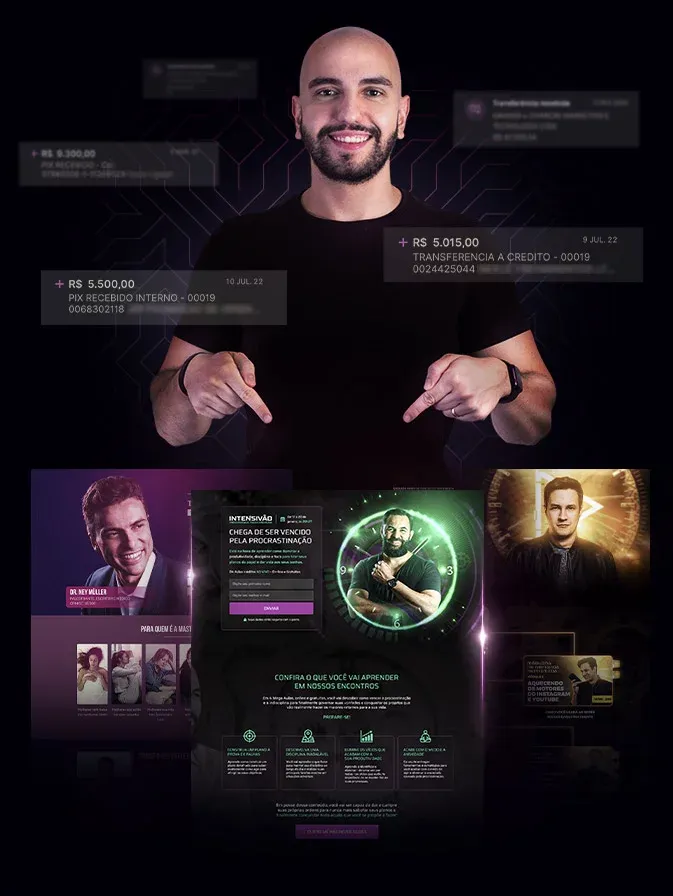 Capa de Baixar Landing Page para Lançamentos Othon Ciparoni – Download Exclusivo