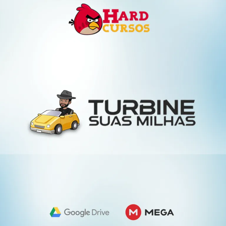 Capa de Turbine Milhas Aéreas: Baixar Curso Completo de Márcio de Andrade