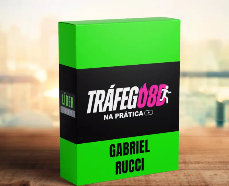 Capa de Baixar Tráfego 8D Gabriel Rucci: Domine o Tráfego e as Estratégias de Infoprodutos