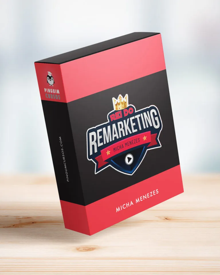 Capa de Baixar Rei do Remarketing Micha Menezes Completo + Bônus