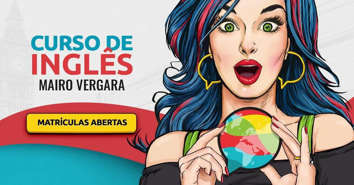 Capa de Mairo Vergara 4.0: Baixar Curso de Inglês Completo