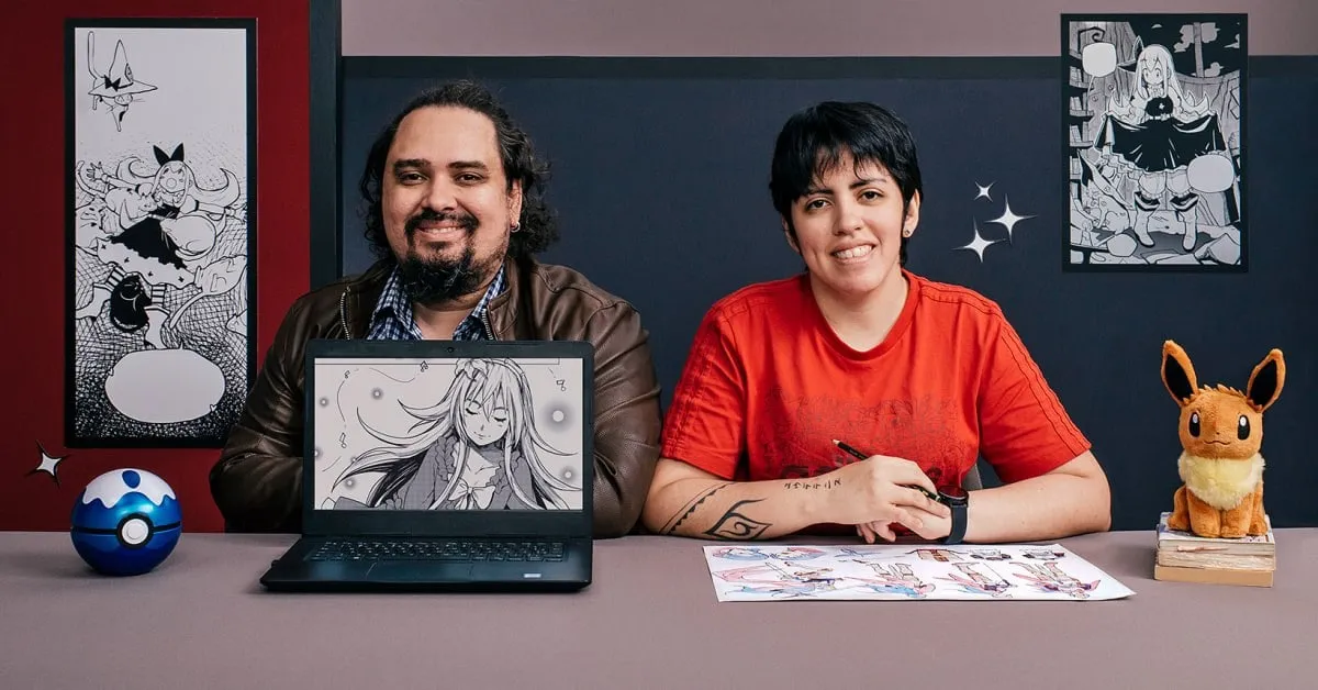 Capa de Baixar Curso Desenho Personagens Mangá Eudetenis Completo