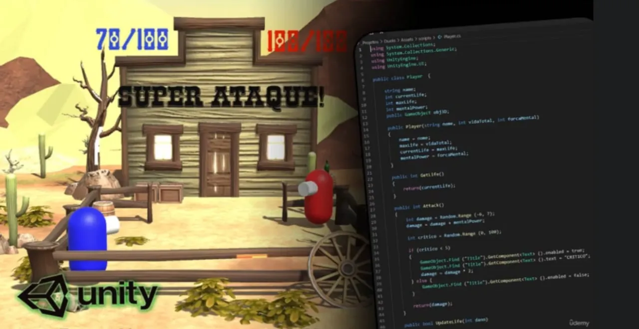 Capa de Baixar Unity C#: Domine o Código do Seu Jogo – Download Urgente!