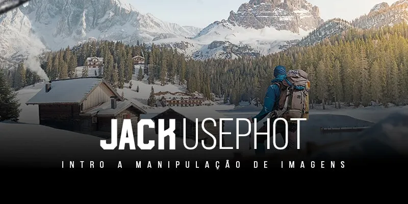 Capa de Baixar Curso Manipulação de Imagens Publicidade Jack Usephot