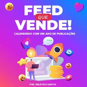 Capa de Baixe o Calendário FEED QUE VENDE Sirlei dos Santos 2021
