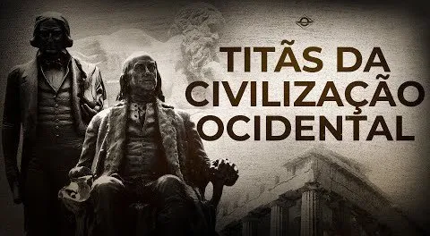 Capa de Brasil Paralelo: Baixar Titãs da Civilização Ocidental Completo
