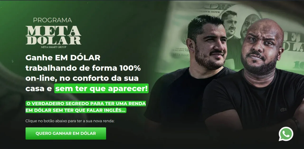 Capa de Meta Dólar Vini Rodrigues: Baixe Agora o Curso Completo