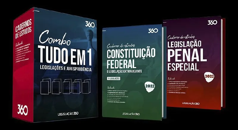 Capa de Baixar Legislação 360: Estudo Ativo e Materiais de Aprovação