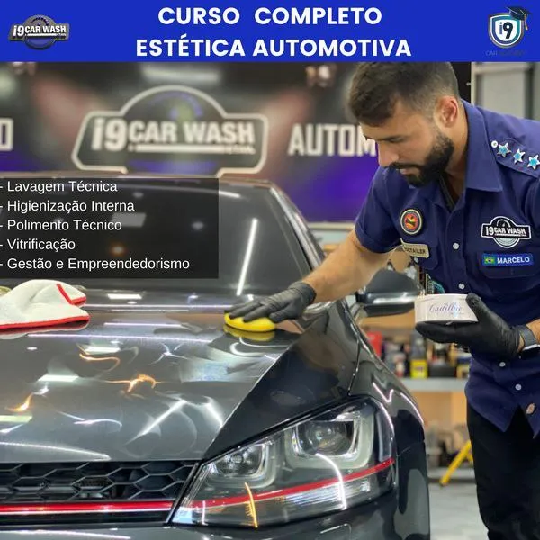 Capa de Baixar Estética Automotiva Marcelo Calixto: Curso Completo