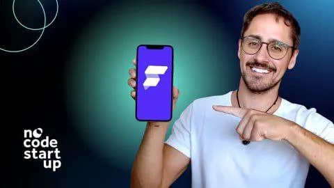 Capa de Formação FlutterFlow No Code Start Up: Baixar Agora!
