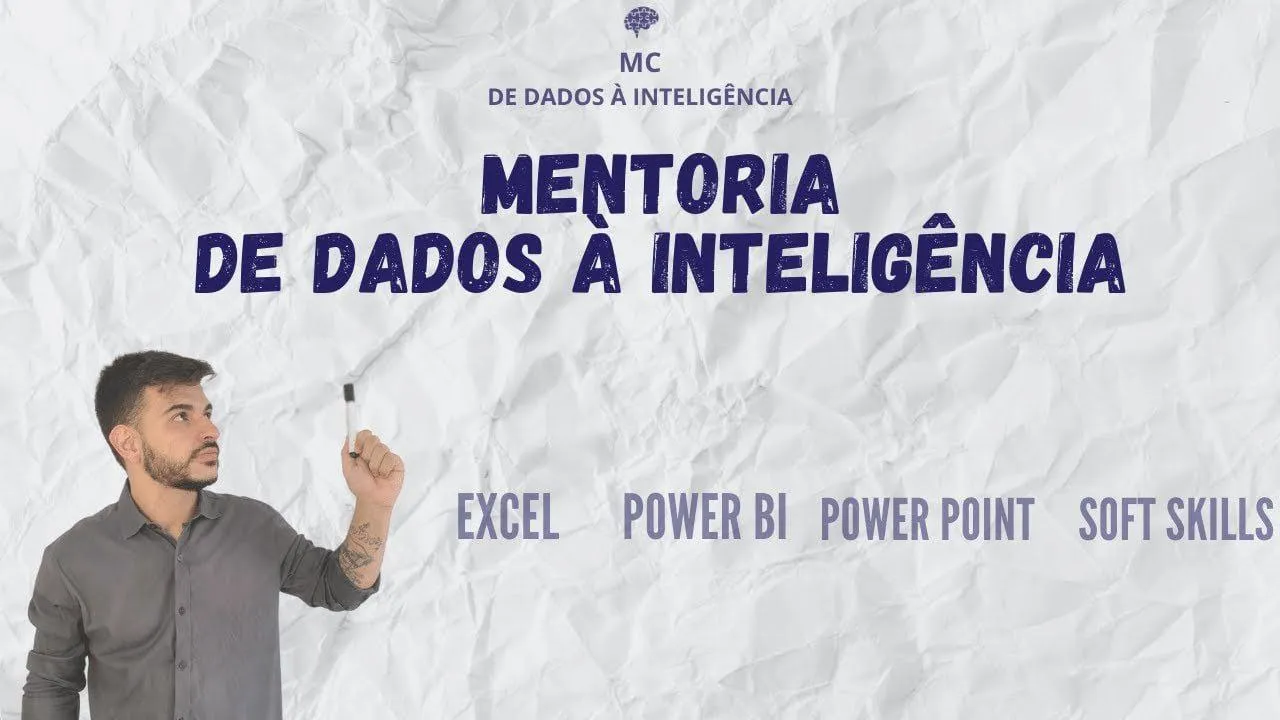 Capa de Baixar Treinamento Power BI Marcelo Cunha: Dados à Inteligência