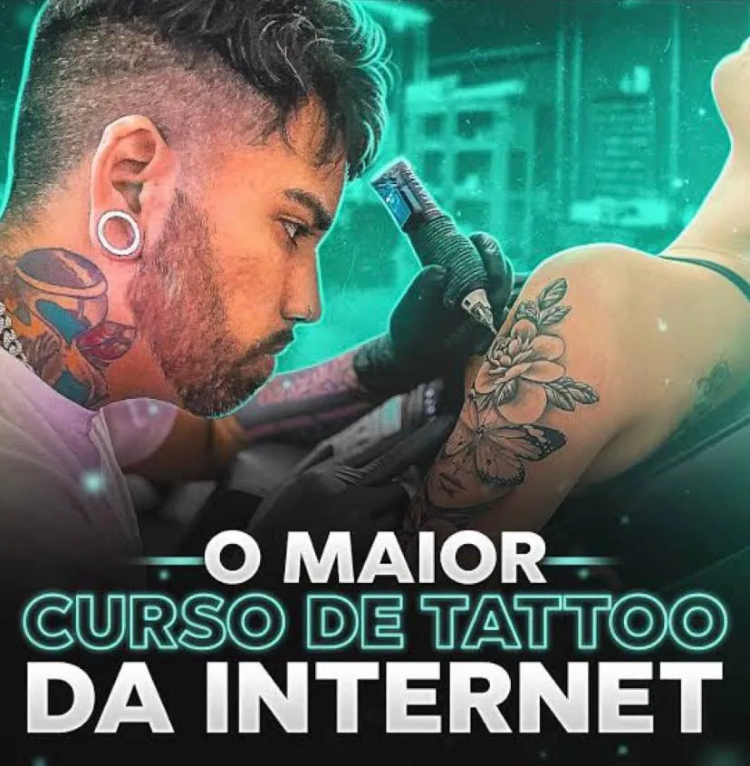Capa de Baixar Método Tatuador Pro Raphael Salles: Domine a Arte da Tatuagem