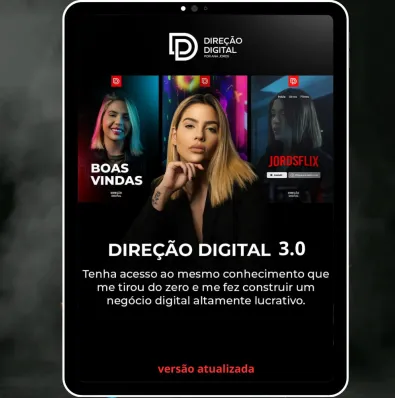 Capa de Direção Digital 3.0 Ana Jords: Baixar Conteúdo Completo Agora