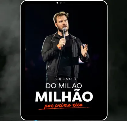 Capa de DO MIL AO MILHÃO Thiago Nigro: Baixar Curso Completo [Primo Rico]