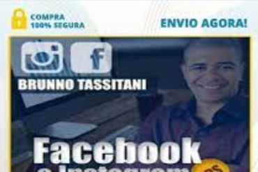 Capa do curso Facebook e Instagram Ads de Bruno Tassitani com foco em tráfego pago e conversão