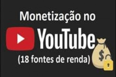 Curso Monetização YouTube: 18 Fontes de Renda para Criadores de Conteúdo