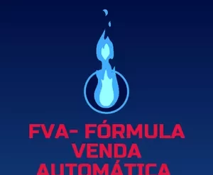 Capa do curso FVA - Fórmula Vendas Automáticas com elementos visuais de automação e sucesso financeiro.