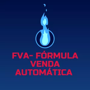 Capa do curso FVA - Fórmula Vendas Automáticas com elementos visuais de automação e sucesso financeiro.