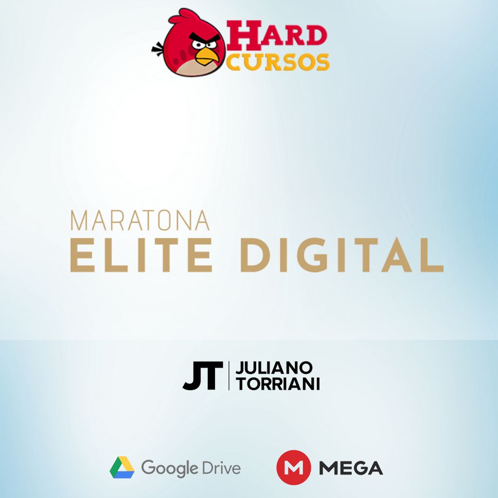 Elite Digital - Curso de Juliano Torriani e André Cia sobre criação e venda de produtos digitais com foco em ROI e Copywriting.