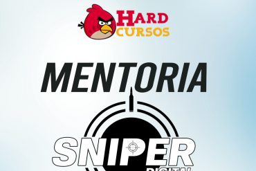 Capa da Mentoria Sniper Digital de Rafael Aguiar com foco em tráfego pago e sucesso financeiro