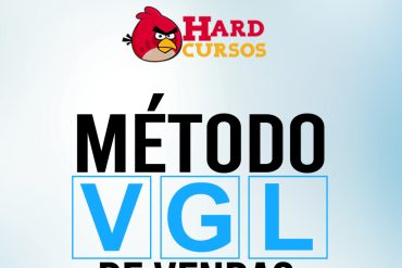 Capa do curso Método VGL de Vendas por Tiago Fonseca com ícones de marketing digital