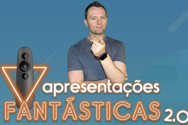Capa do curso Apresentações Fantástica 2.0 com design moderno e criativo