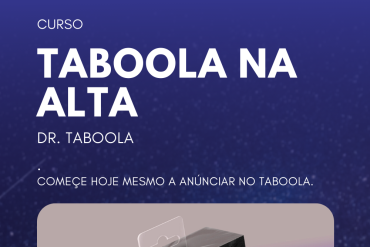 Capa do Treinamento Taboola na Alta: Estratégias Avançadas de Tráfego Nativo