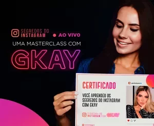 Curso GKAY Segredos do Instagram - Download e Estratégias de Conversão