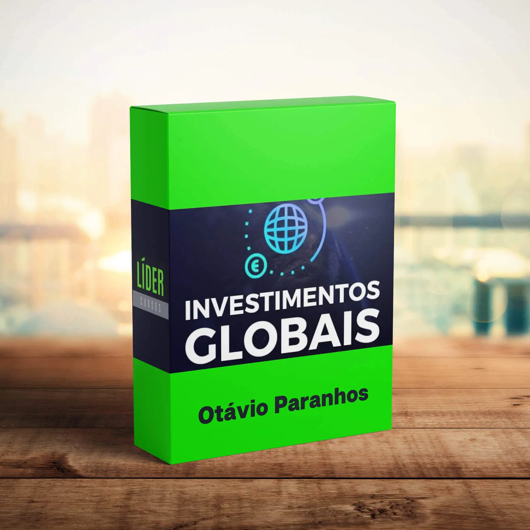 Otávio Paranhos ensinando sobre Investimentos Globais e Renda em Dólar