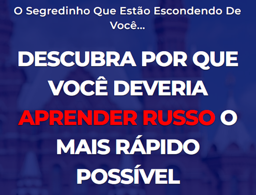 Capa do curso Russo em 2 Horas com Raiam Santos para download