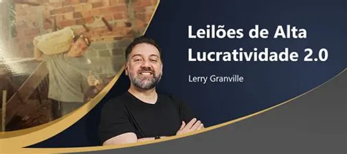 Lerry Granville ensinando sobre Leilões de Alta Lucratividade 2.0